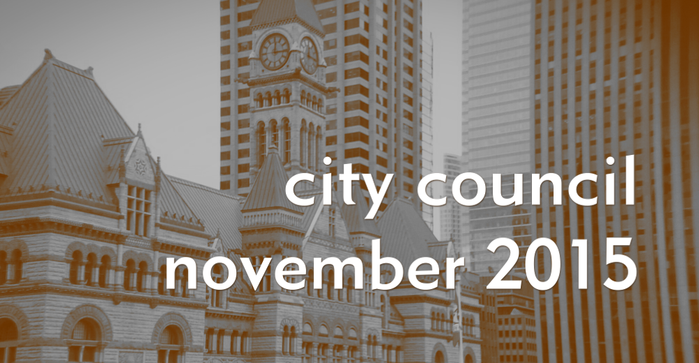 The Cheat Sheet: Nov. 3 City Council