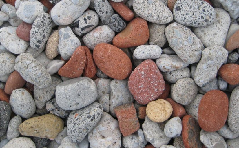 Photo of a typical Toronto brick rock beach